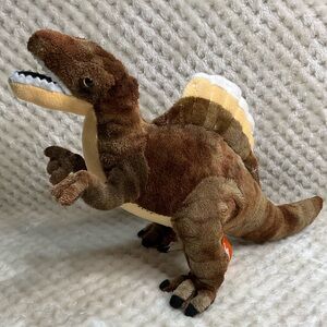 Wild Republic Brown Spinosaurus Plush Dinosaur Stuffed Animal Toy